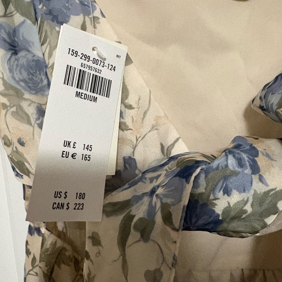 Abercrombie & Fitch Emerson Drama Bow Back Maxi Dress - NWT - Picture 8 of 8